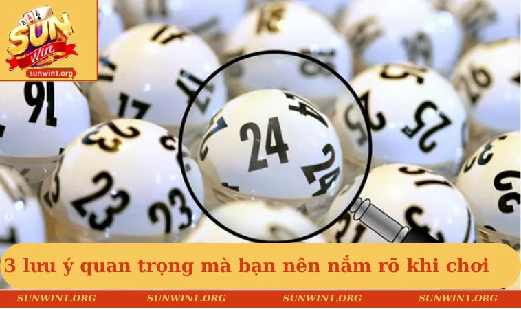 3 lưu ý quan trọng mà bạn nên nắm rõ khi chơi