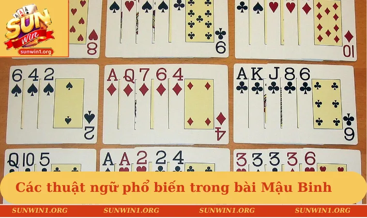 Các thuật ngữ phổ biến trong bài Mậu Binh