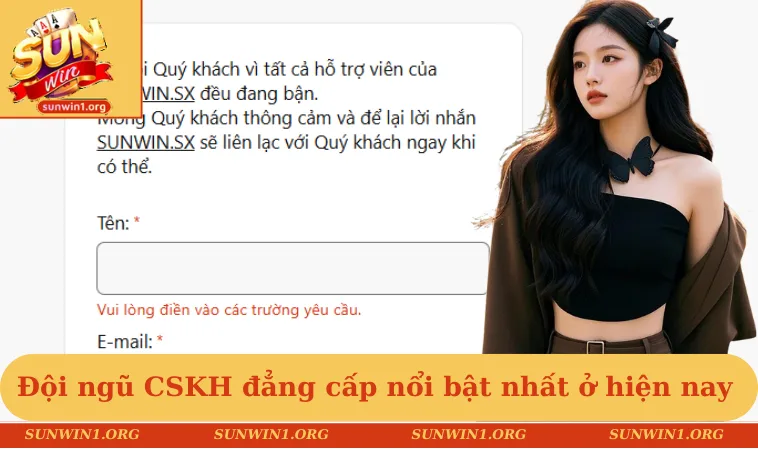 Đội ngũ CSKH đẳng cấp nổi bật nhất ở hiện nay