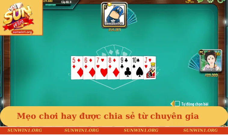 Mẹo chơi hay được chia sẻ từ chuyên gia