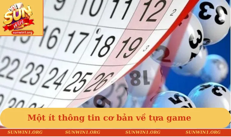 Một ít thông tin cơ bản về tựa game