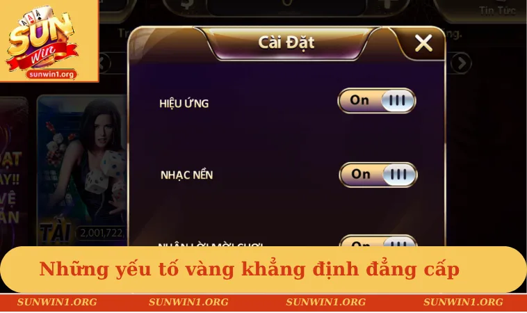 Giới thiệu SUNWIN 2 Những yếu tố vàng khẳng định đẳng cấp