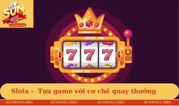 Slots - Tựa game giải trí với cơ chế quay thưởng may rủi