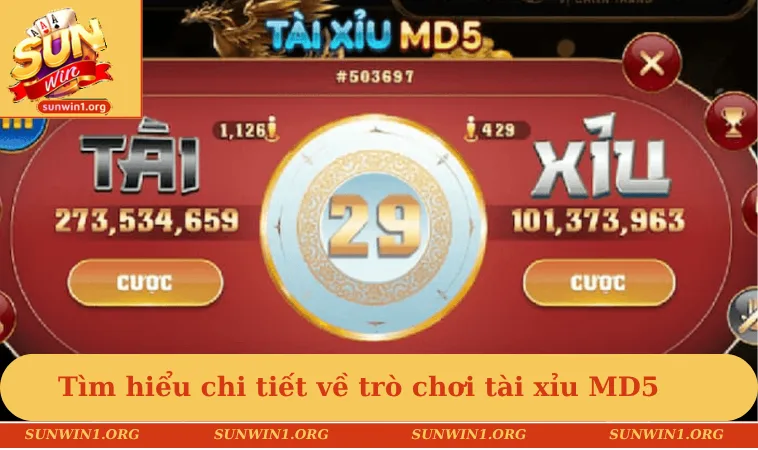 Tìm hiểu chi tiết về trò chơi tài xỉu MD5 độc đáo