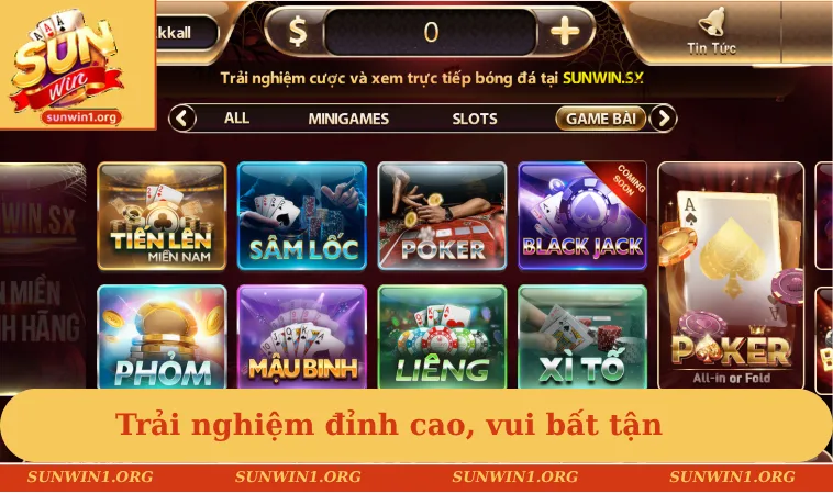 Trải nghiệm đỉnh cao, vui bất tận 