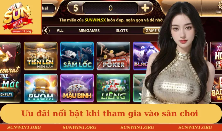 Ưu đãi nổi bật khi tham gia vào sân chơi